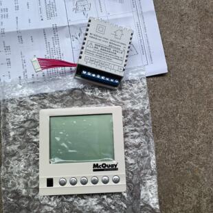 麦克维尔温控器水机中央液晶显示三速开关McQuay AC8100 AC8300