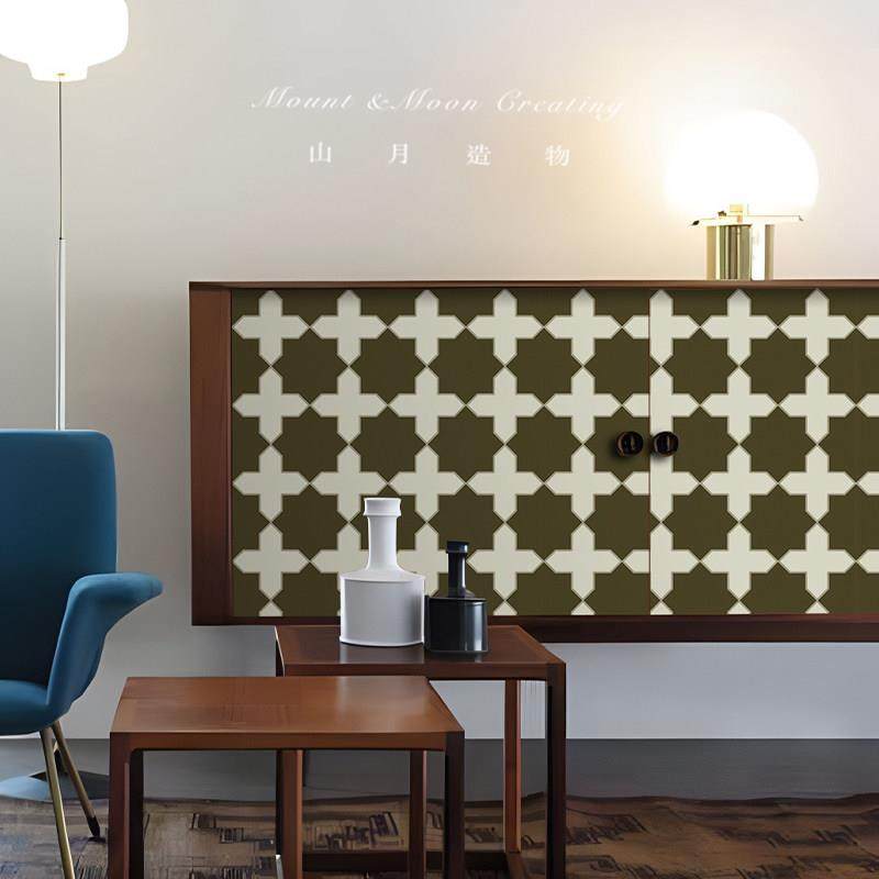 复古法式自粘墙贴卧室书桌电视柜桌面贴纸柜子衣柜贴翻新墙纸壁纸,家居饰品,软装墙贴,淘宝优惠券,粉丝福利购,淘宝优惠卷