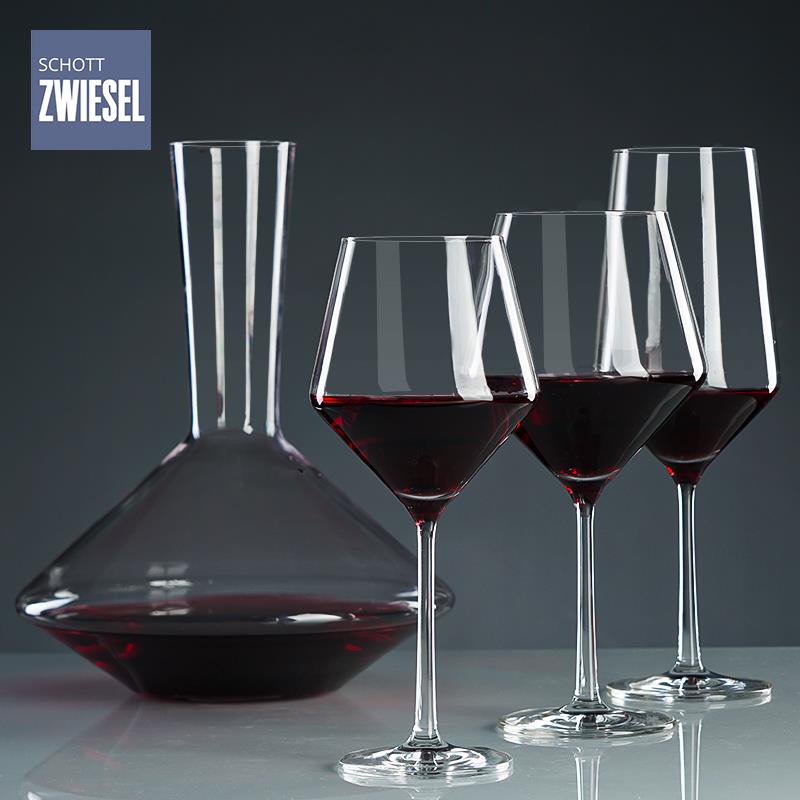 德国进口SCHOTT ZWIESEL水晶玻璃红酒杯葡萄酒杯家用醒酒器套装