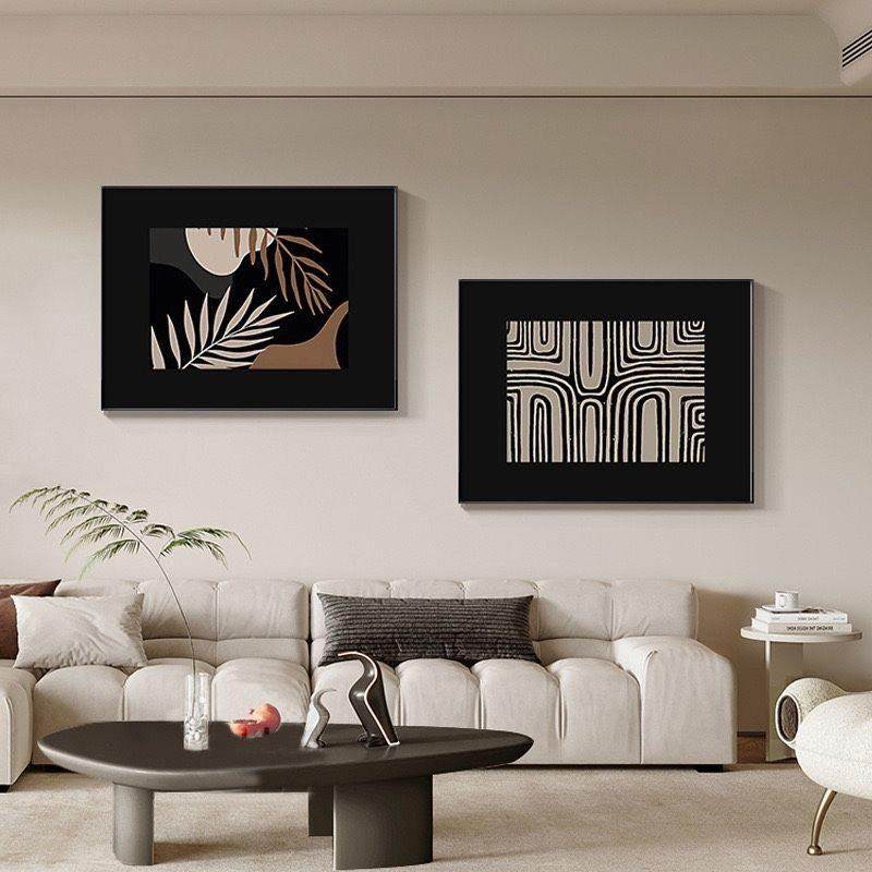 侘寂中古风客厅电表箱装饰画 画覆古抽象高级感沙发背景墙挂画 画,家居饰品,电表箱装饰画,淘宝优惠券,粉丝福利购,淘宝优惠卷