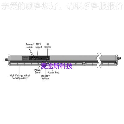 美国进口Simco-Io风n 510离子棒μ91-5710-Wir7e MicrowireAero b