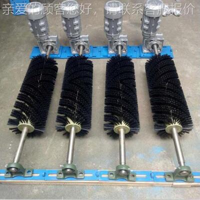 XQ-I型电动旋转滚刷清XQ-I扫器龙尼0毛B1000/1200/14刷0不锈钢/碳