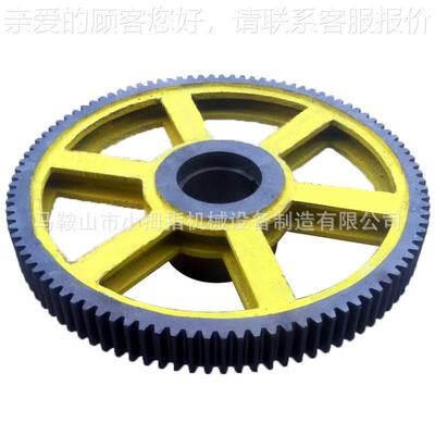 68499齿件 Q1-13/16*25100剪板机配大小齿轮 外径13113 齿厚50