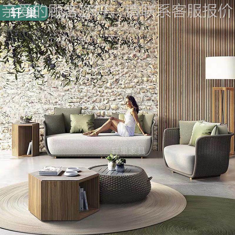 户休沙发藤园编花庭院露台081单闲人双人沙发酒店度假现代外沙发,住宅家具,藤/竹沙发,淘宝优惠券,粉丝福利购,淘宝优惠卷