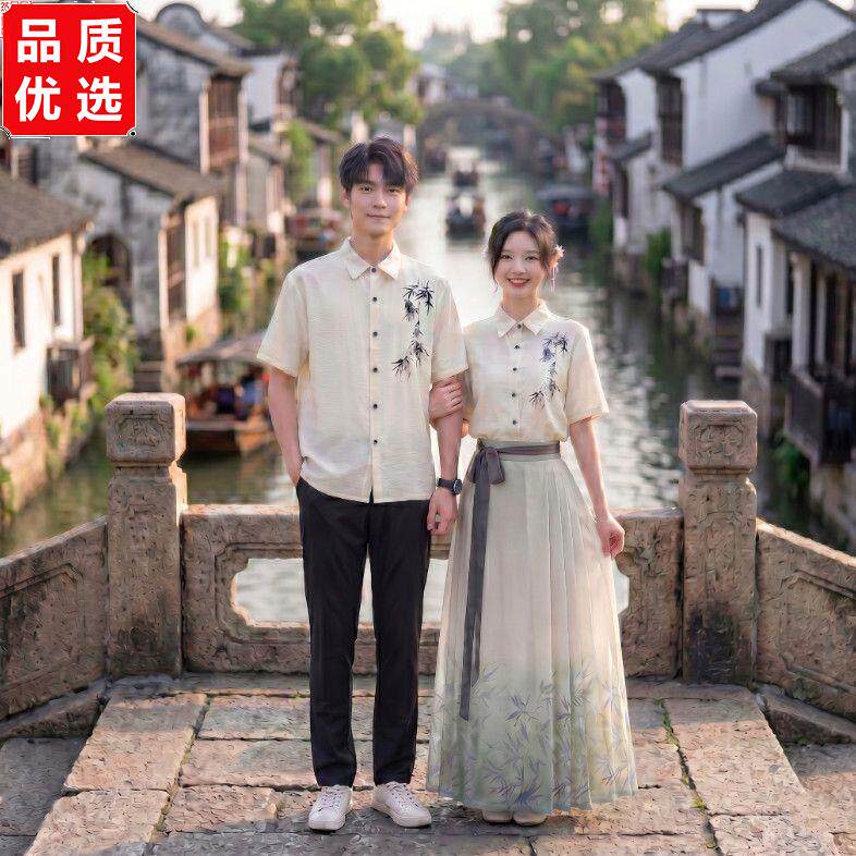 新中式班服古风套装小学