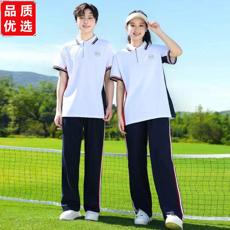 吉安校服夏季短袖套装教