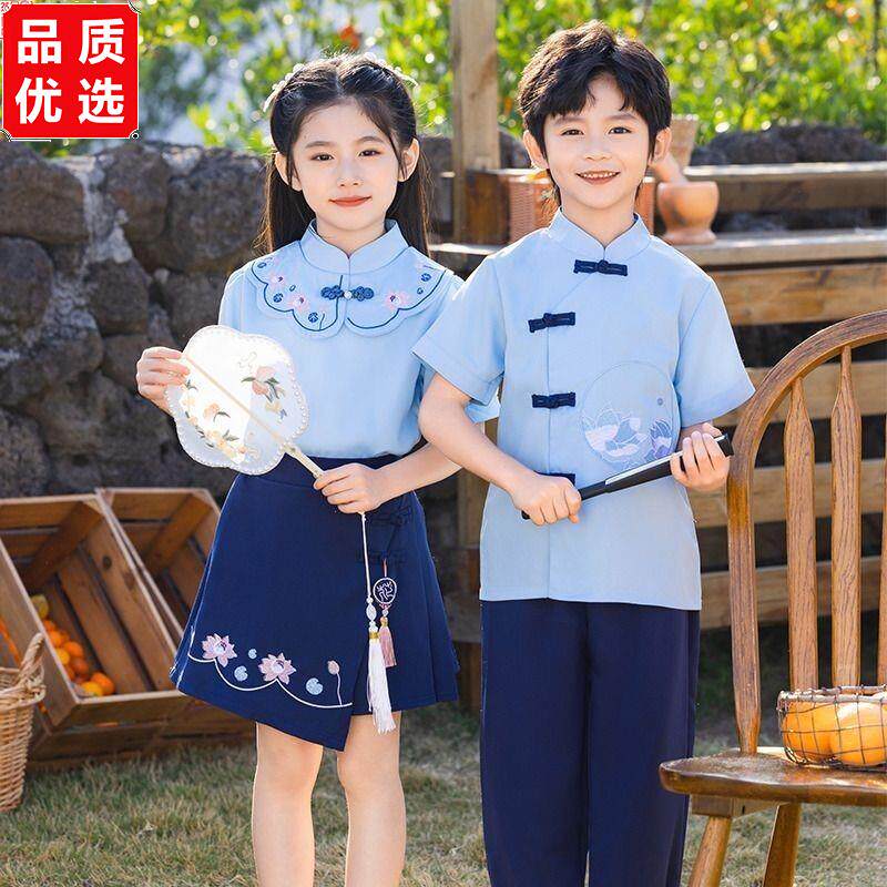 幼儿园园服夏季校服短袖