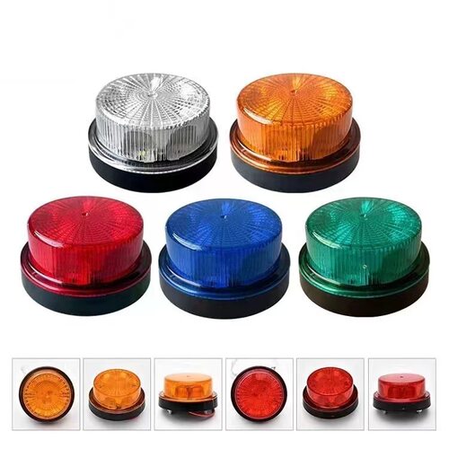 源头厂家跨境热销12V24V货车LED频闪边灯旋转频闪卡车货车防水灯