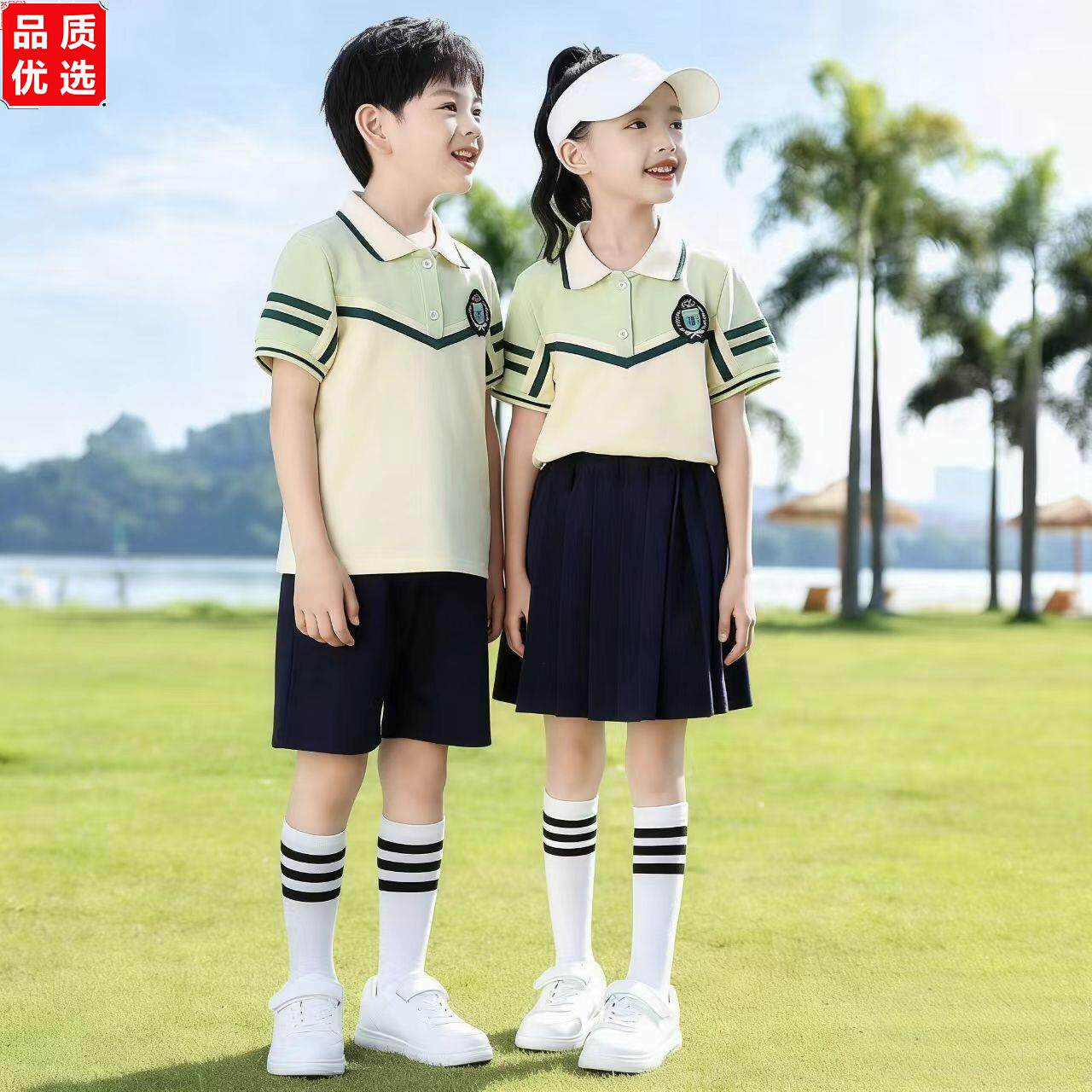 小学生校服套装春秋夏季