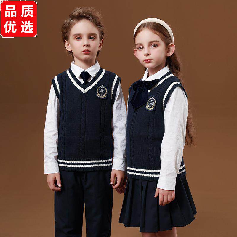 小学生校服班服幼儿背心
