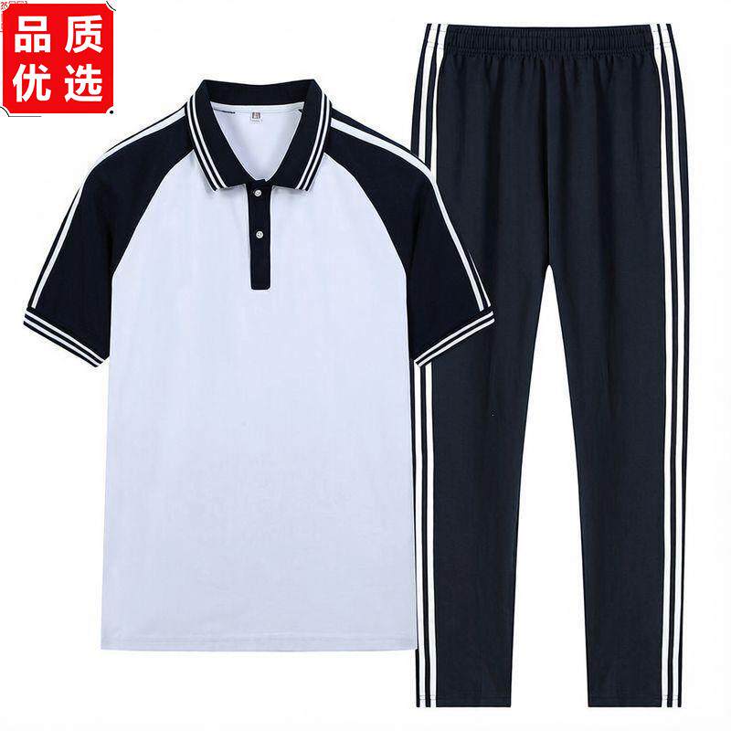 夏季中学生班服小短袖校