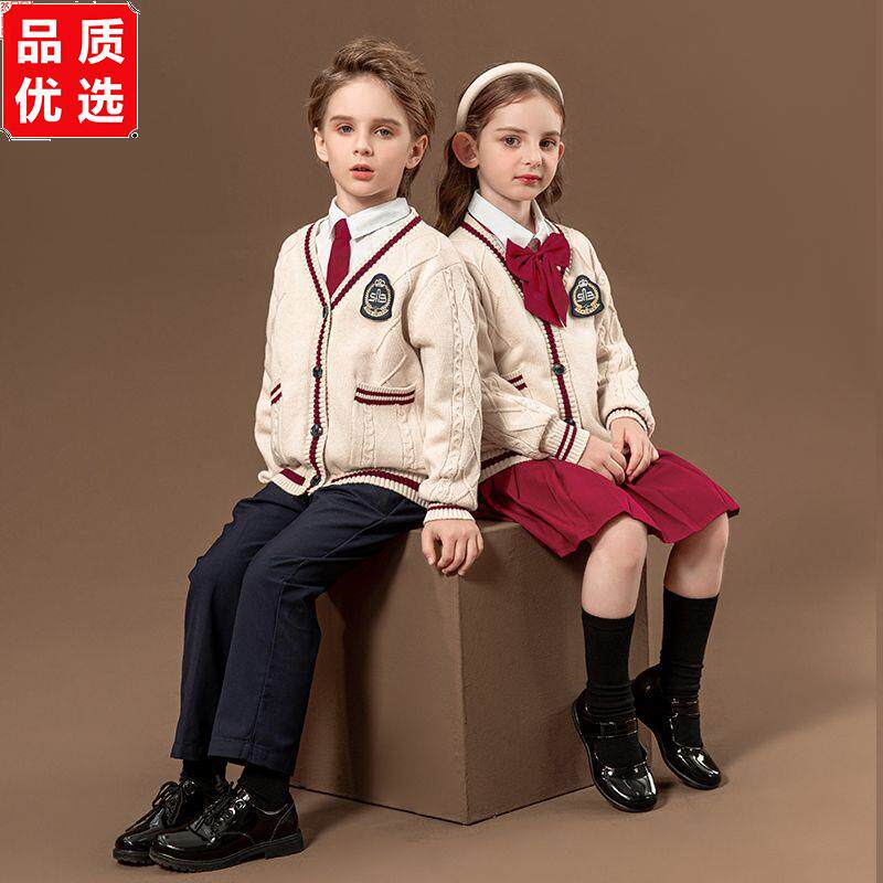 小学生校服班服幼儿毛衣