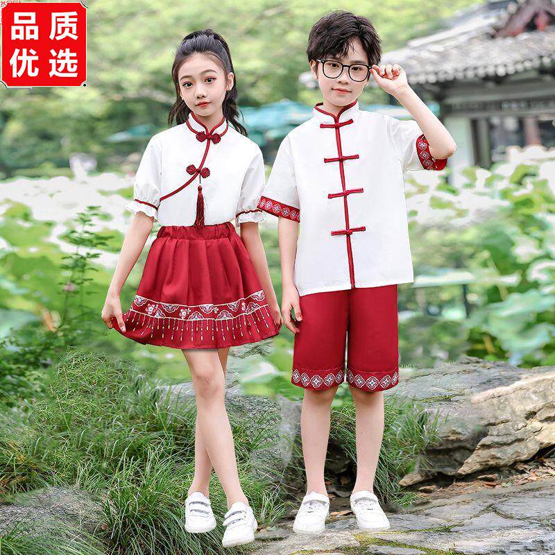六一儿童合唱表演服中国