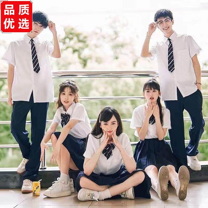 毕业校服套装班服初中夏
