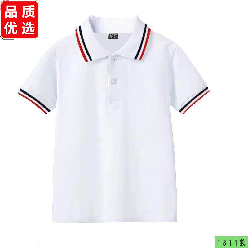 纯棉中小学生校服短袖T恤