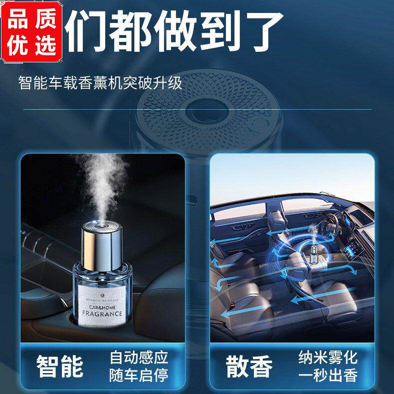 车载香薰机自动喷香新款