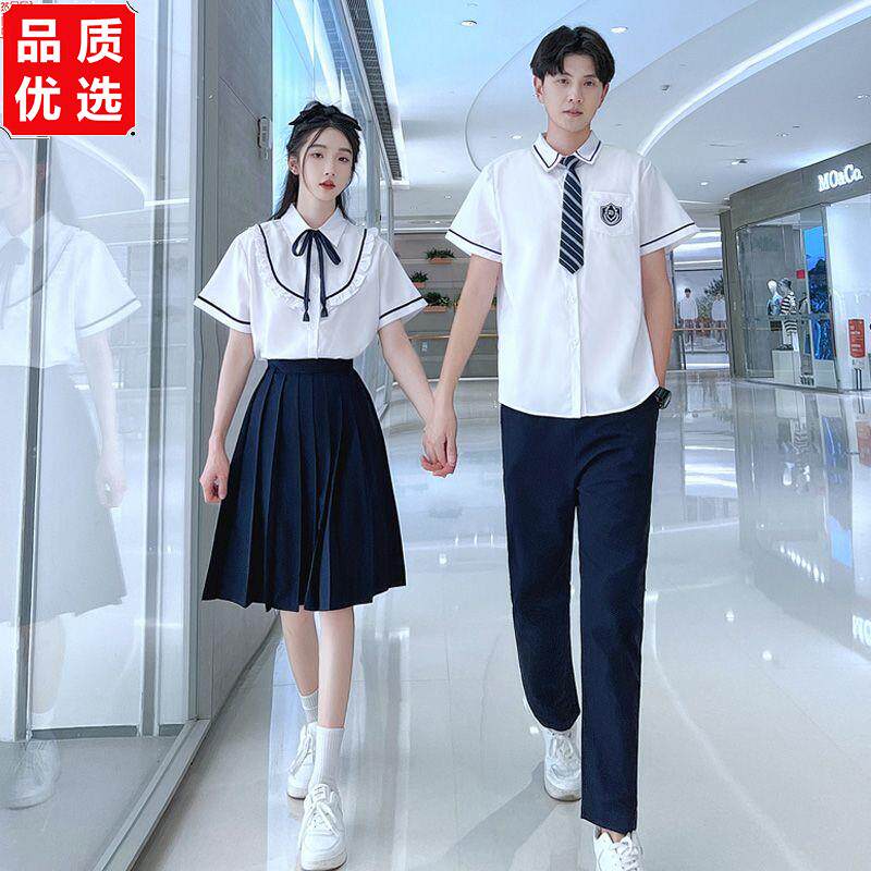 夏季毕业照班服套装高中