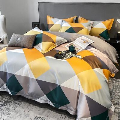 轻奢长绒棉数码印单件被套罩纯全棉150x200cm180x210cm220x240cm