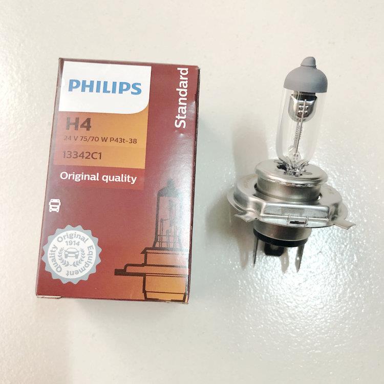 汽车灯泡H4 24V75/70W 13342C1 货车大车大巴远近光大灯灯泡