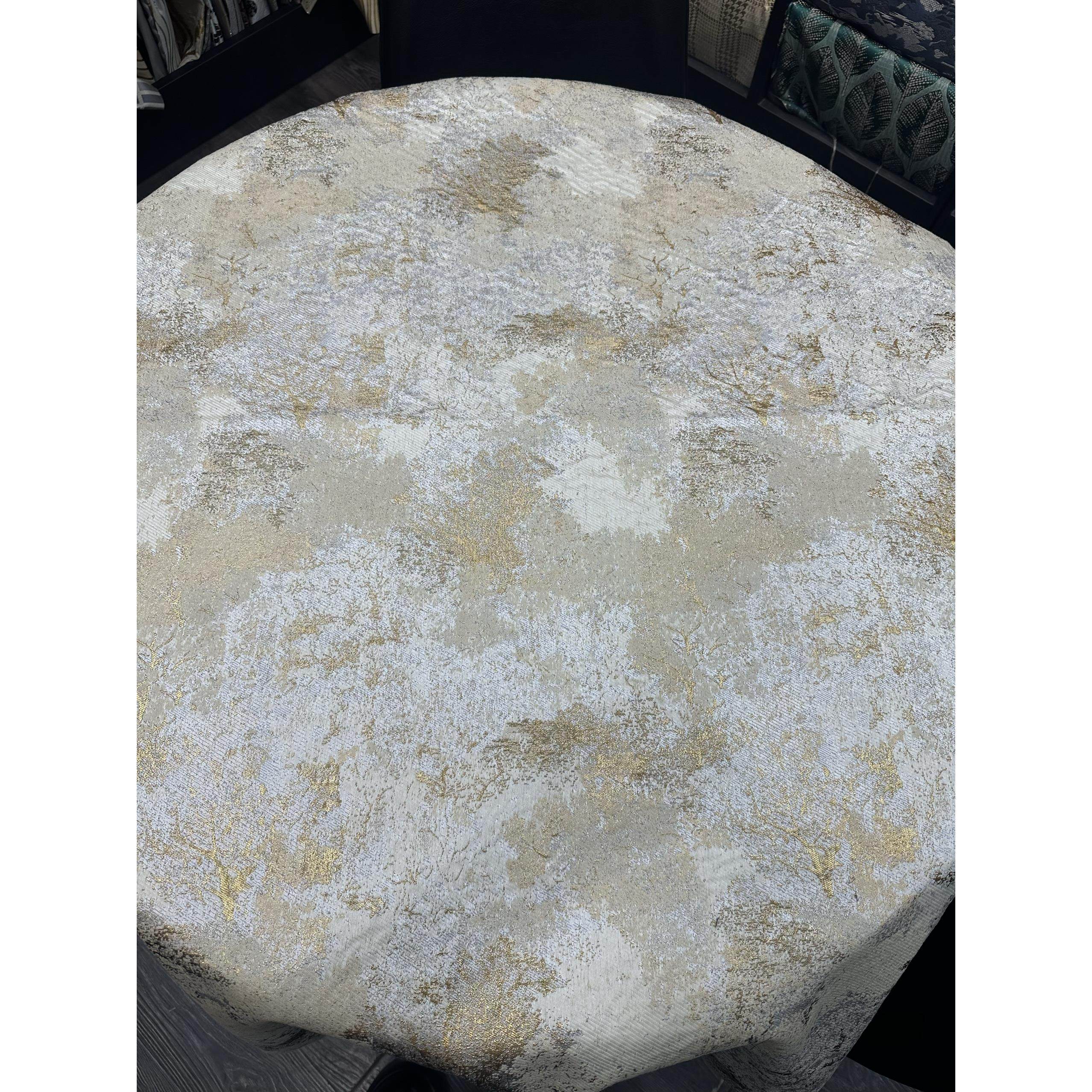 法式机织布加厚提花沙发垫面料轻奢门幅143金丝面料厂家抱枕面料