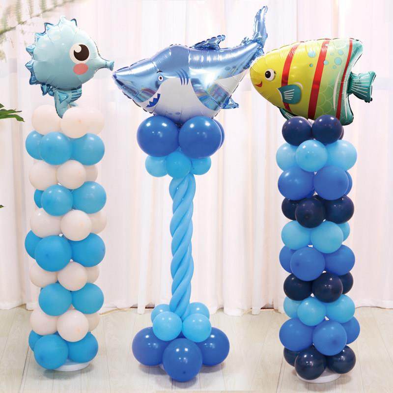 六一儿童节卡通海洋动物主题道路指南气球生日安排立柱支架派对场,节庆用品/礼品,气球,淘宝优惠券,粉丝福利购,淘宝优惠卷