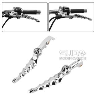 适用于摩托车力帆V16改装离合牛角离合刹车手柄手柄拉杆配件