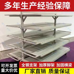 四层双面松布车松布框 服装制衣厂裁片移动包工作推车成品展示架