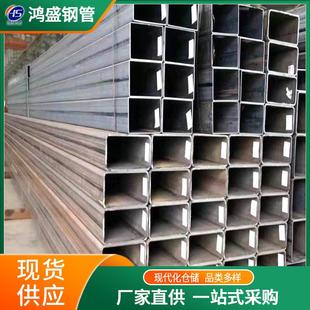 Q355B矩形镀锌方管可切割定直角方管大口径热轧方矩管热镀锌