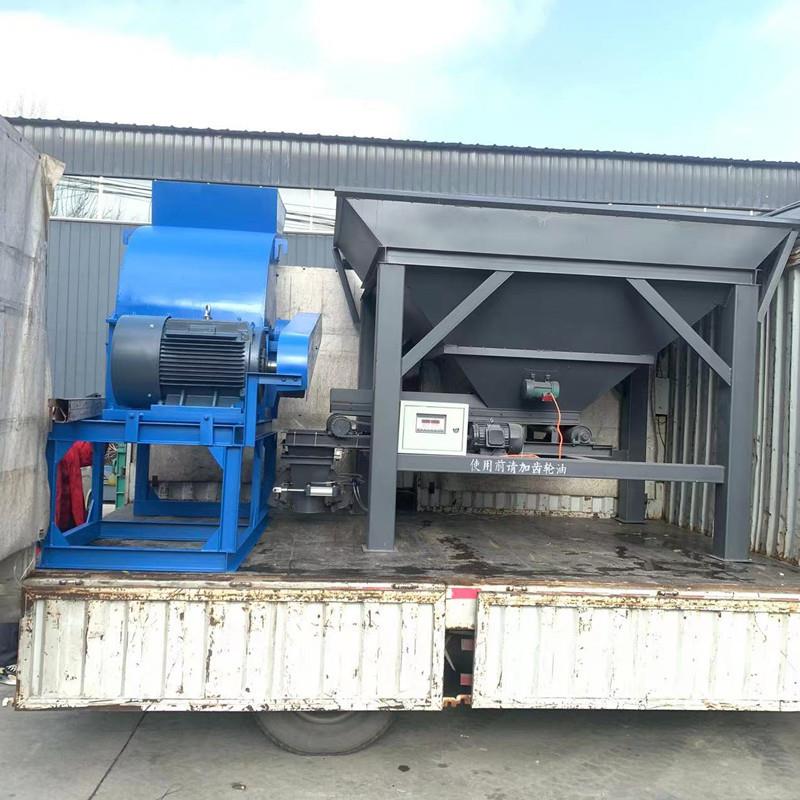 出口用木材粉碎机 竹木材子机片 多LYV功能双口香削菇木屑锯末机