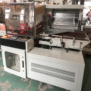 制E膜全封闭热收缩包装 5515 机无人P化定包 机械家厂家HG 张港包装