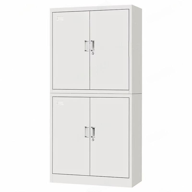 钢制皮文件柜零件理柜 双节柜 铁档文件柜分体办公BWY-2000案柜整