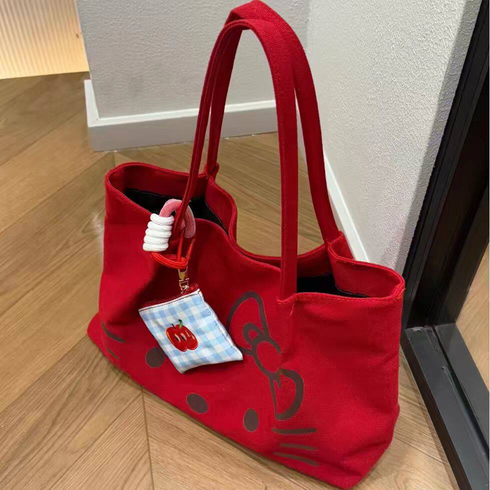 HelloKitty凯蒂猫大容量帆布女