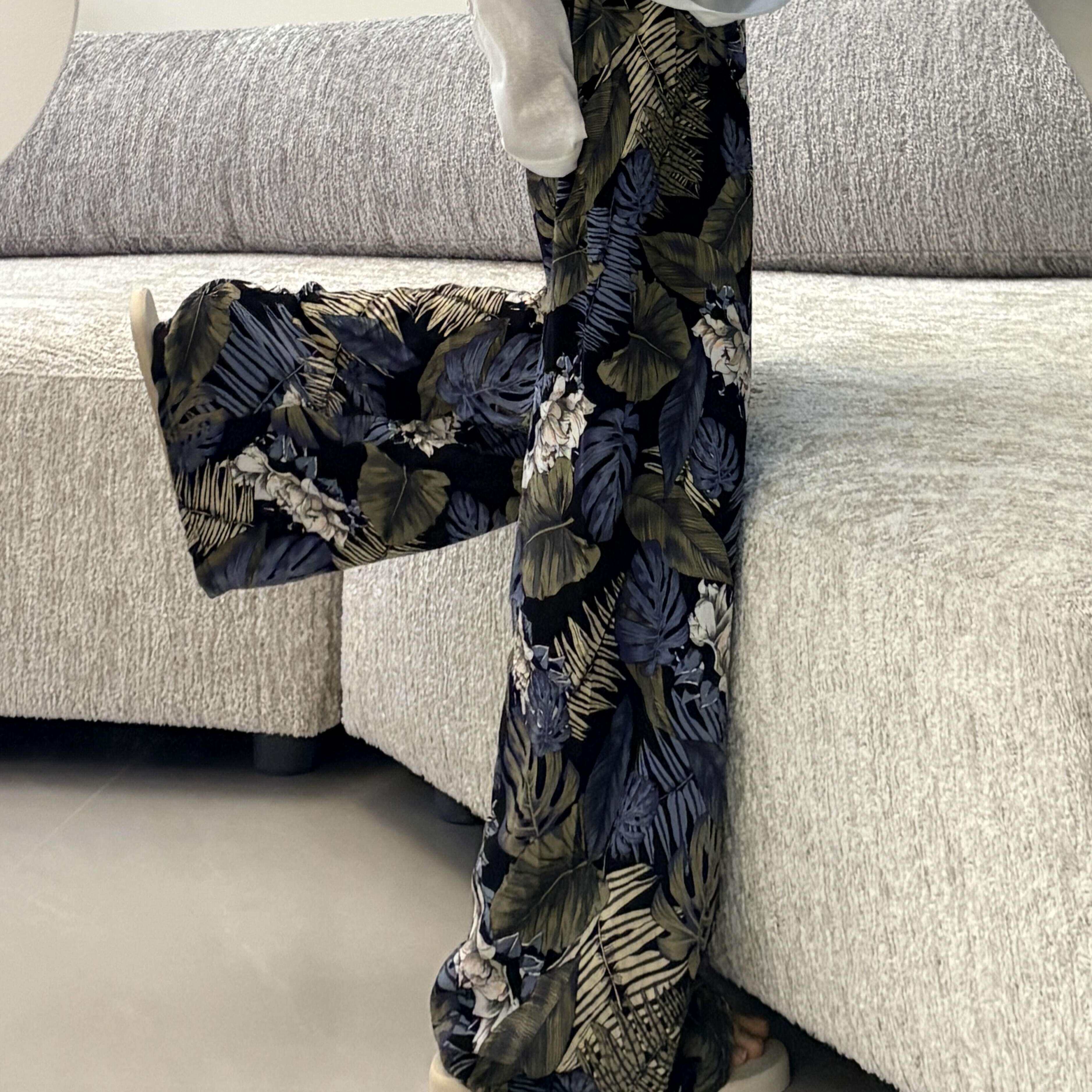 睡裤女长裤棉绸裤子女外穿夏日凉凉裤防蚊裤女成人夏季薄款空调裤
