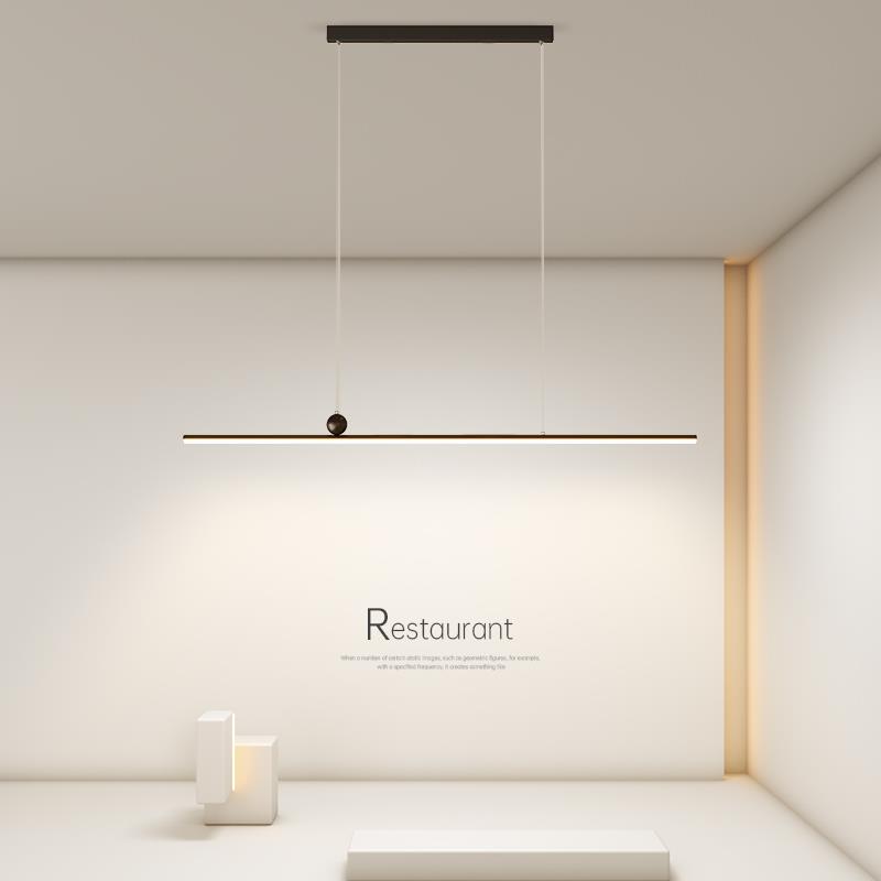 led吊灯创意餐厅灯简约现代客厅灯卧室灯吧台灯餐桌灯具2024新款