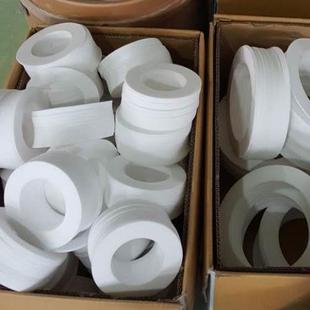 四氟垫片聚四氟乙烯法兰垫片铁氟龙F4塑料王PTFE垫圈四氟挡圈定制