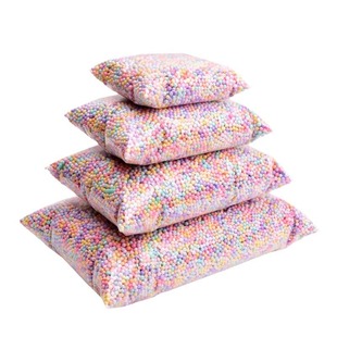 史莱姆颗粒礼盒球diy星球包装 泡沫25g50g100g填充马卡龙流情人节