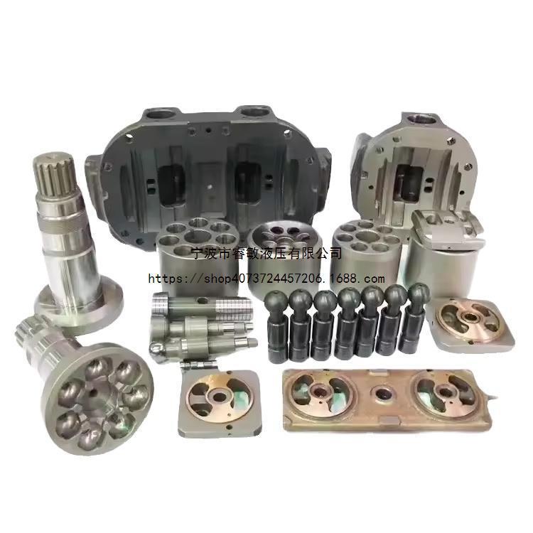 V116和V145液压主泵备件EX300和ZX330双配油盘后盖中心轴柱塞