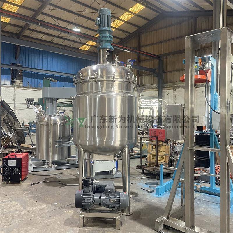 销售液体电加热搅拌机化工膏体配料罐日化用品不锈钢拌料桶