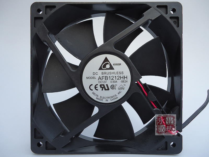 原装台达12cm12025 12V0.50A AFB1212HH-SM00R双滚珠散热风扇