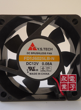Y.S 元山 FD126025LB-N 6025 12V 0.08A