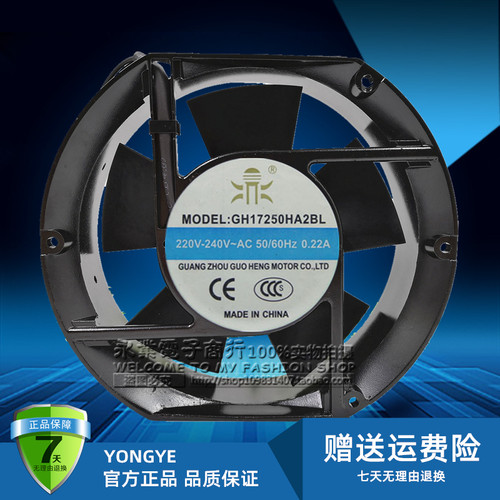 鼎牌 GH17250HA2BL GH17250 17250 17251 220V 引线式 双滚珠轴承