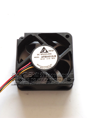 正品台达 AFB04512LB 4515 12V 0.11A 4.5CM/厘米 双滚珠 3线风扇