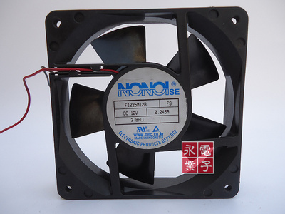 MECHATRONICS E1225M12B 12V 0.245A 12025 三线 12CM 散热风扇