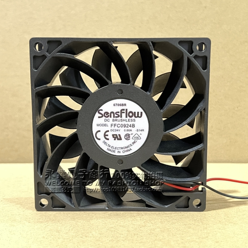 原装台达FFC0924B 9025 9CM 24V 0.60A 超大风量 变频器滚珠风扇