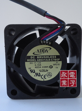 原装ADDA 4020 AD0412LB-C7BGP 12V 0.10A