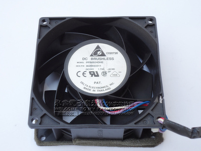 原装台达9CM 9038 24V 1.74A暴力大风量工业变频器风扇PFB0924DHE