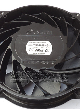 原装台达20cm 48V 5.88A//7A/12.5A超暴力大风量 THB2048HG/CT/DT