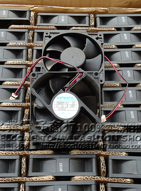全新 NONOI A8025M12D 8025 12V 0.130A 8厘米静音机箱电源风扇