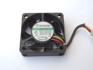 建准 SUNON 5015 12V 1.0W 5CM 5厘米 3线 静音风扇 KDE1205PHV2