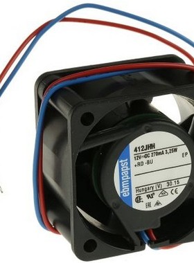 原装德国ebmpapst 4CM 4025 12V 412J/2HH/HH/JH/2N 变频器风扇